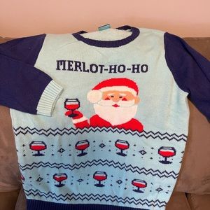 Women’s ugly Christmas sweater.